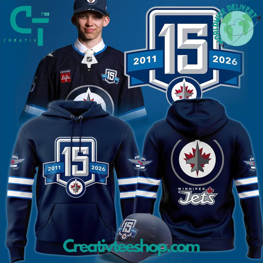 Winnipeg Jets 15th Anniversary Special Hoodie