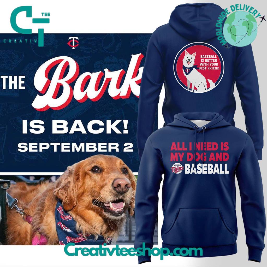 Minnesota Twins “Bark at the Park” Special Hoodie