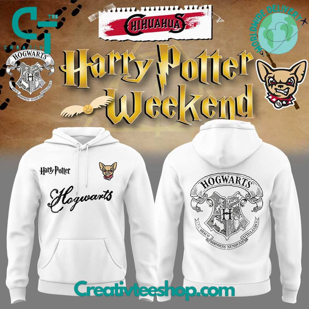 El Paso Chihuahuas x Harry Potter Weekend Special White Hoodie
