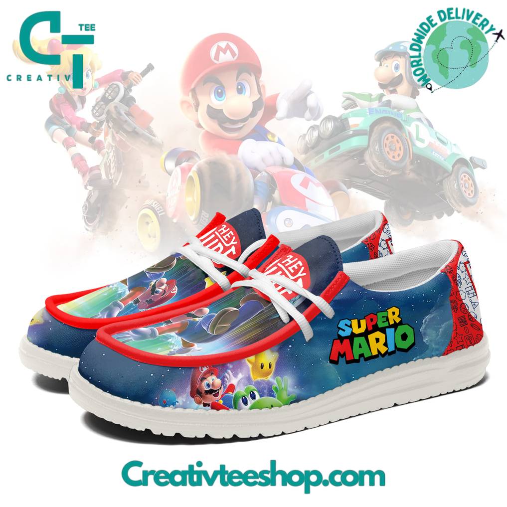 Super Mario Limited Edition Loafer Shoes