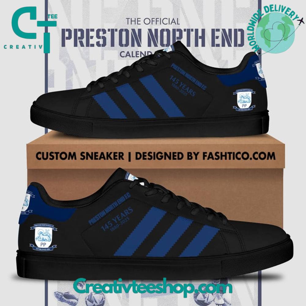 Preston North End FC 145 Years Anniversary Special Stan Smith Shoes