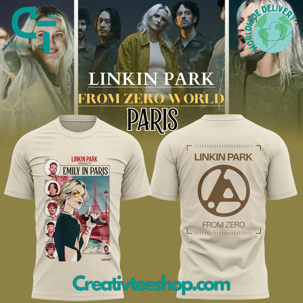 Linkin Park From Zero World Tour x Emily In Paris Special Tee
