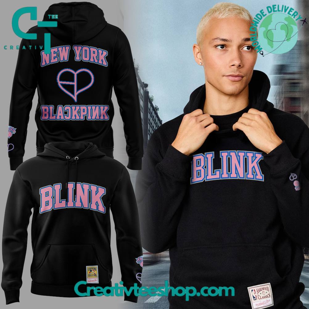 New York Knicks x Blackpink BLINK Special Hoodie