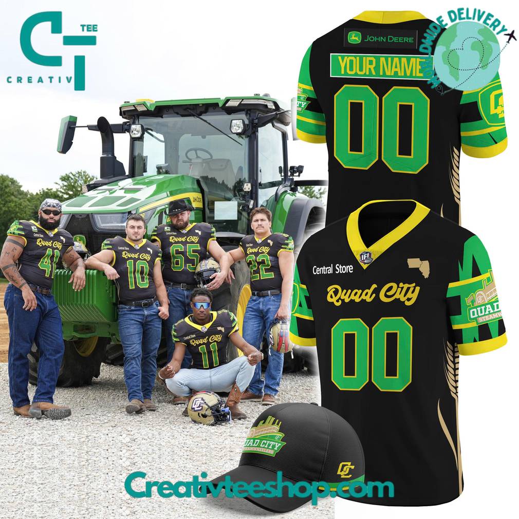 Quad City Steamwheelers Country Night Special Football Jersey 2025