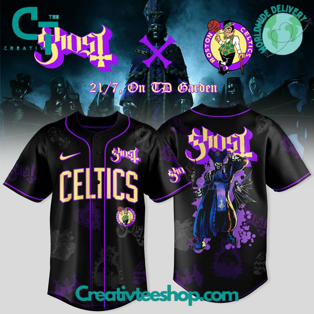 Boston Celtics x Dropkick Murphys Special Edition Baseball Jersey