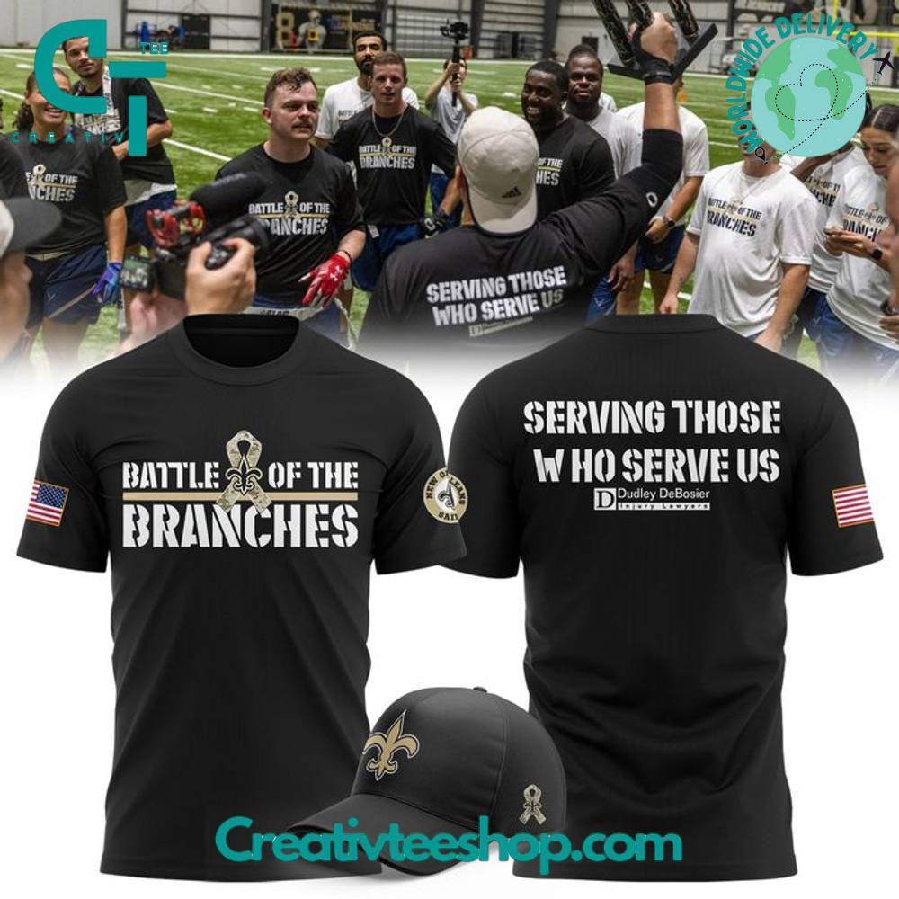New Orleans Saints Annual Battle of the Branches Special Tee