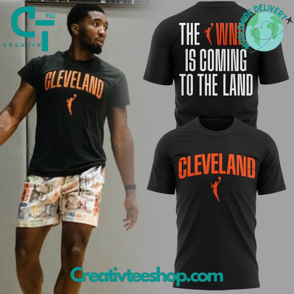 Cleveland Rockers WNBA – The WNBA Is Coming To The Land Special Tee