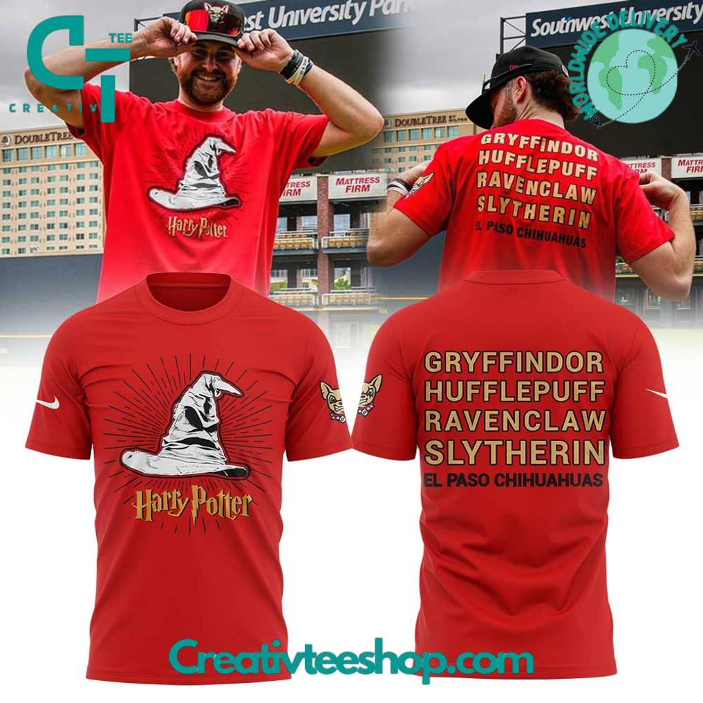 El Paso Chihuahuas x Harry Potter Special Red Tee