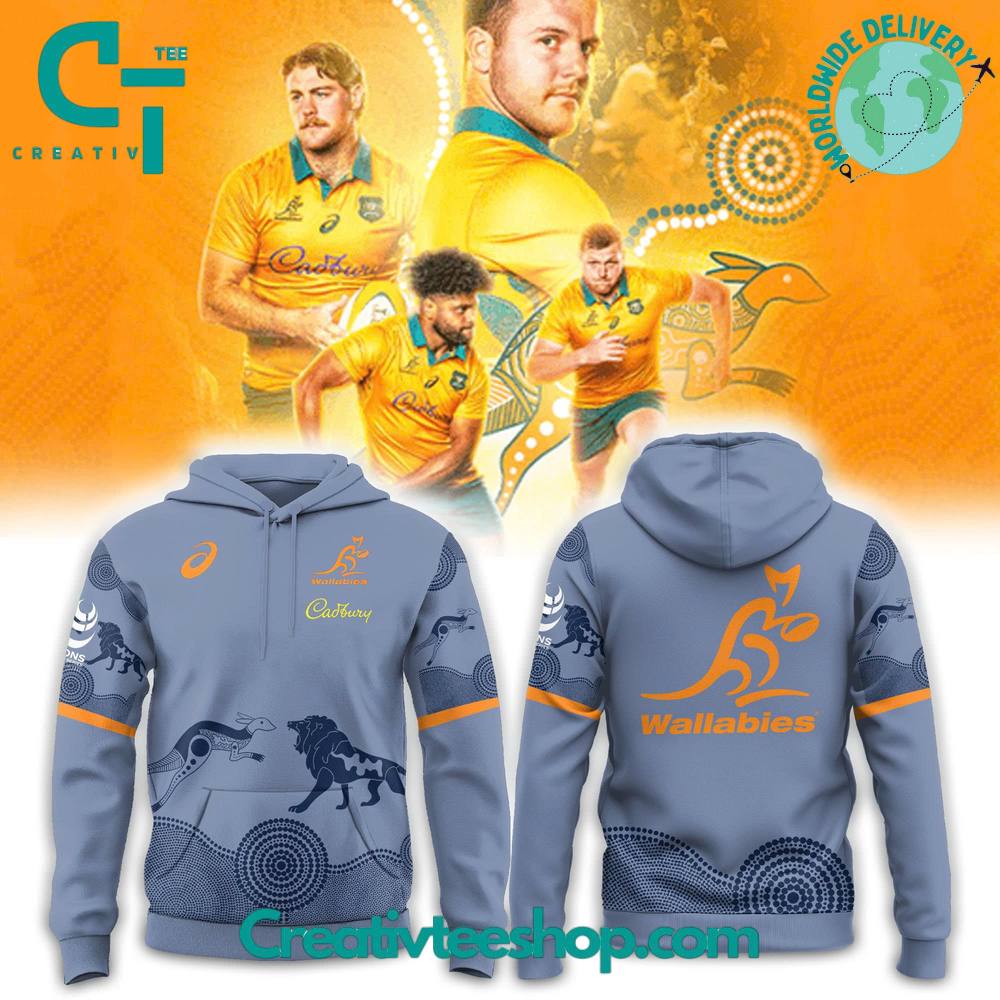 Wallabies Lions Tour 2025 Special New Hoodie