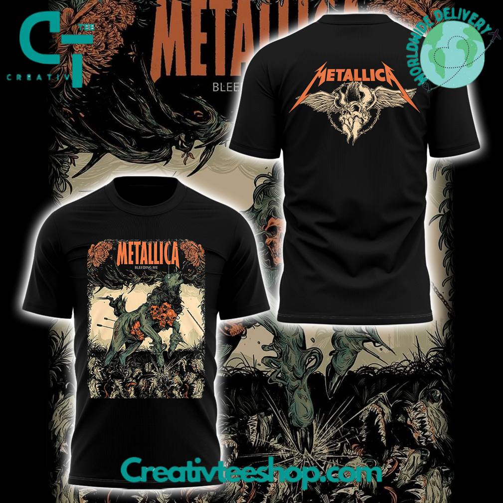 Metallica Bleeding Me Poster Shirt