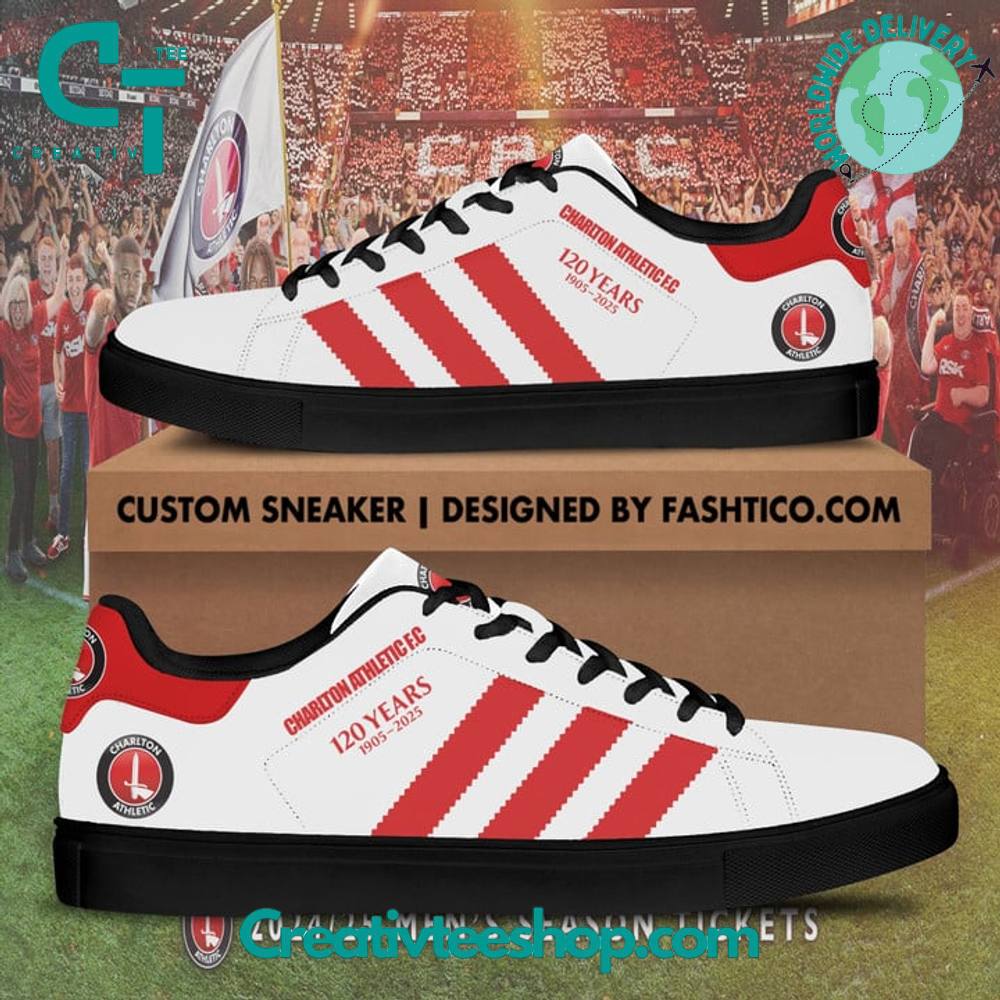 Charlton Athletic FC 120 Years Anniversary Special Stan Smith Shoes
