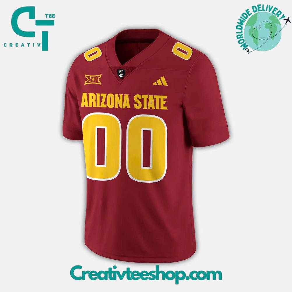 Arizona State Sun Devils Special New Football Jersey – Red