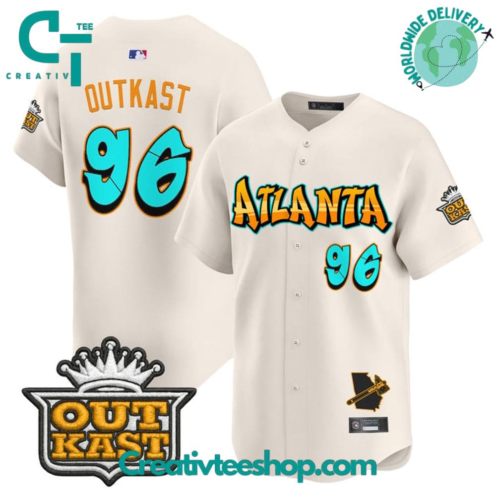 Atlanta Braves ‘Graffiti A-Town Edition Special’ Baseball Jersey