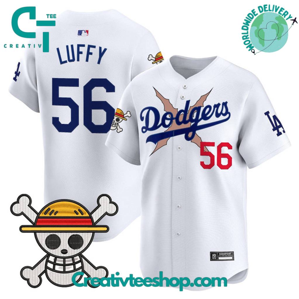 Los Angeles Dodgers x One Piece 2025 Special Baseball Jersey