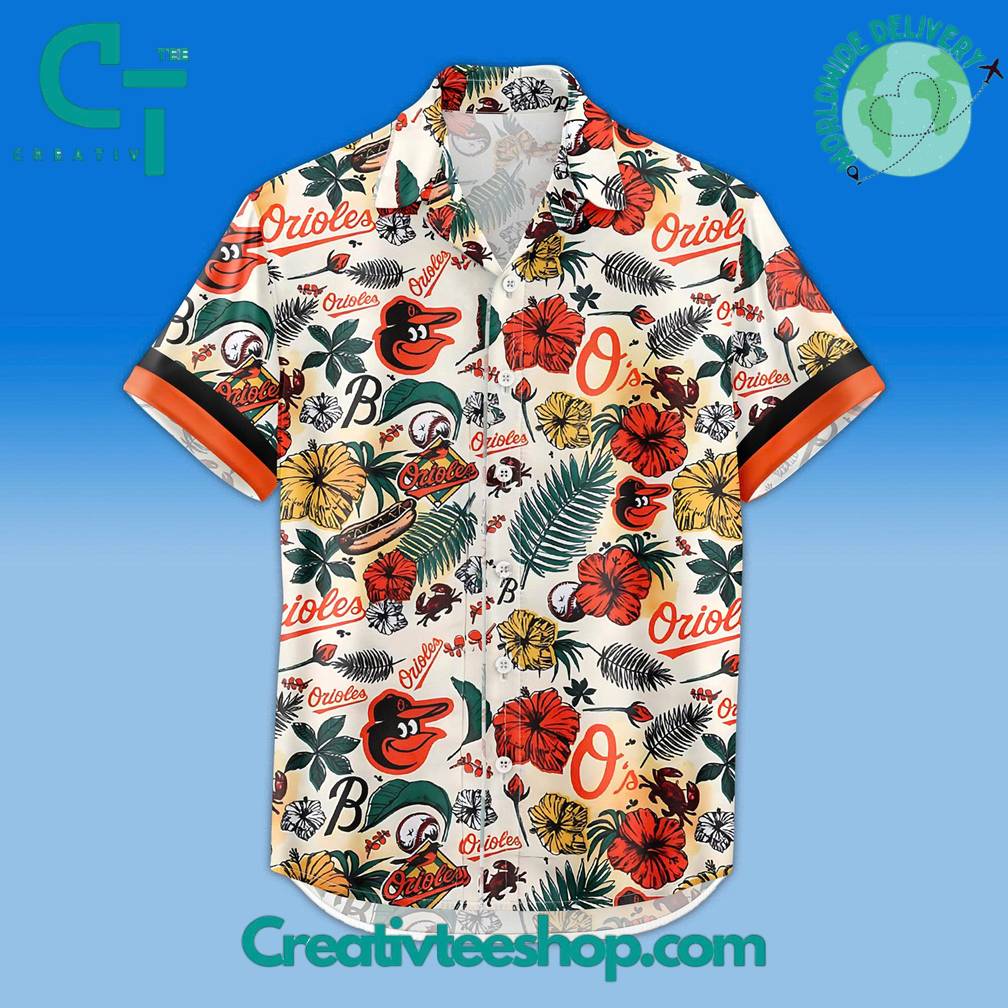 Baltimore Orioles Birdland Special Hawaiian Shirt