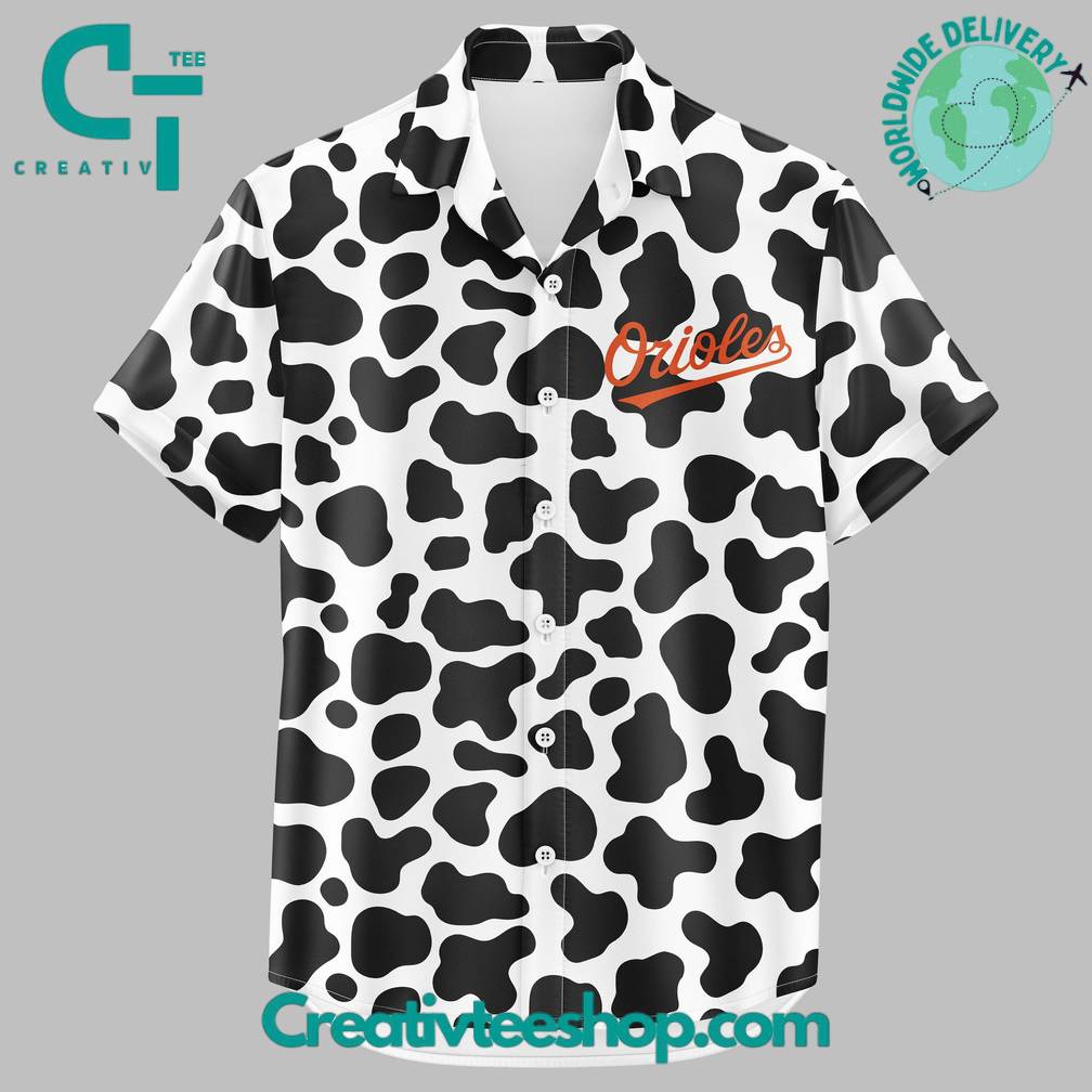 Baltimore Orioles Happy Cow Appreciation Day Special Edition Hawaiian Shirt