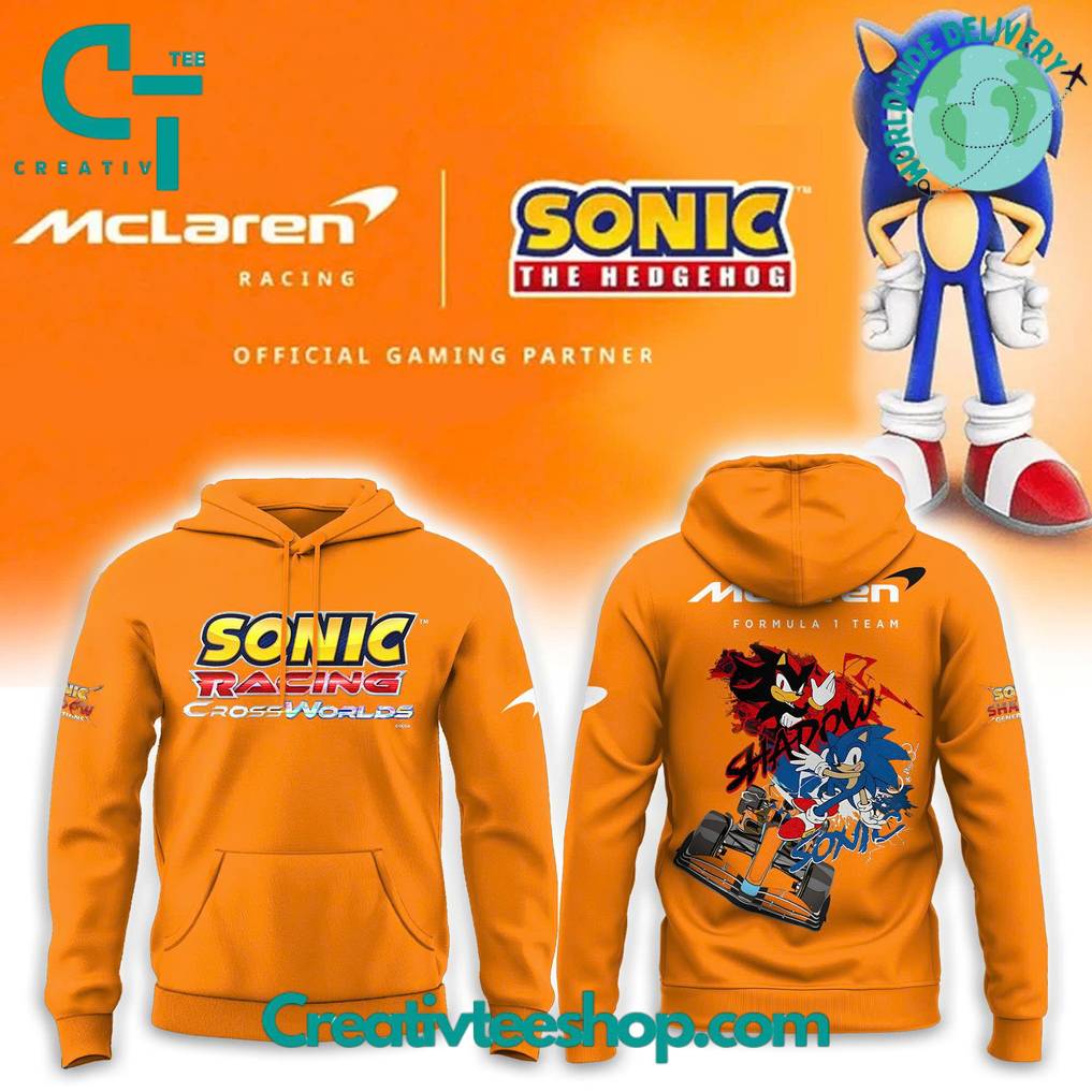 McLaren F1 x Sonic Racing Cross World Special Hoodie