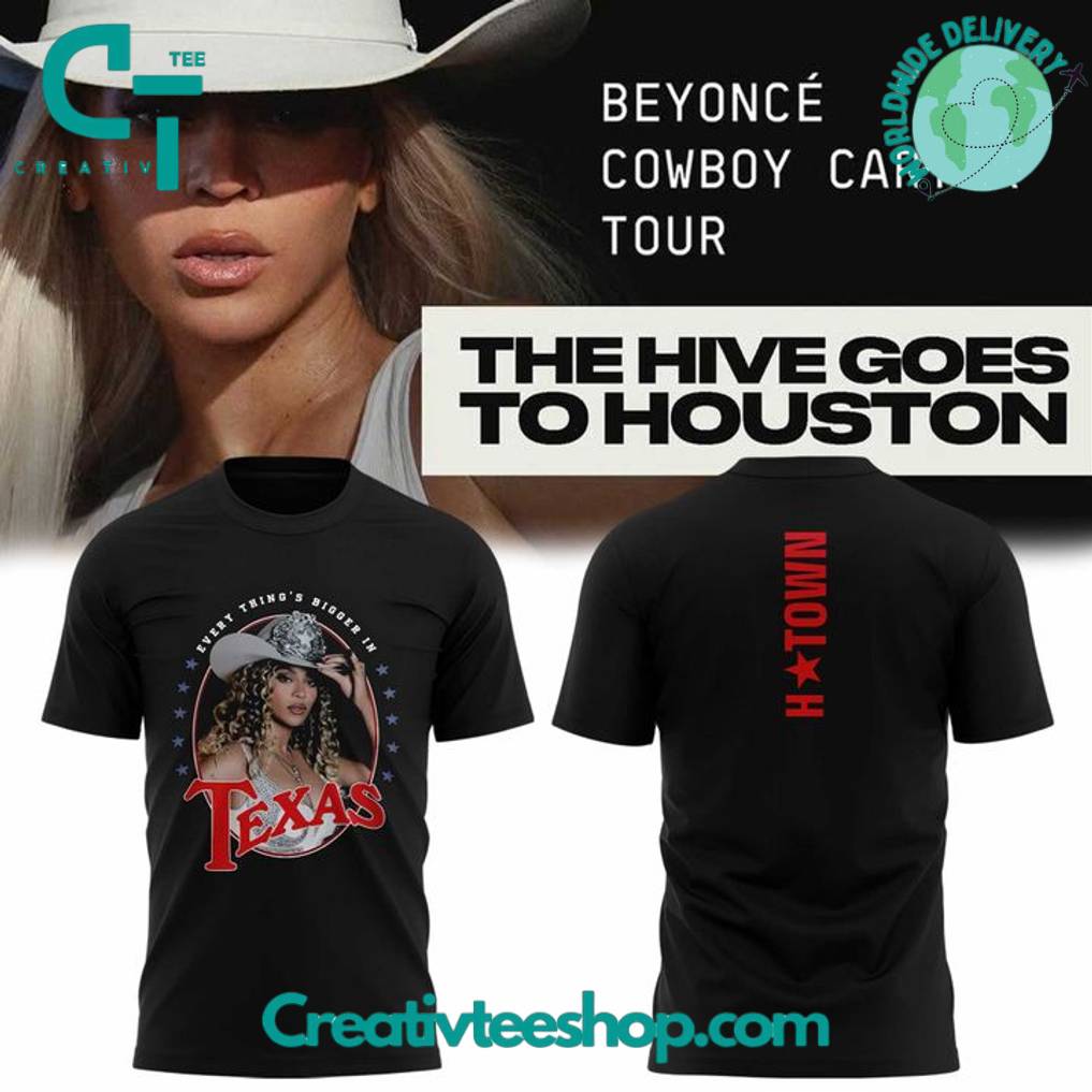 Beyonce “Cowboys Carter Tour God Bless Texas” Tee