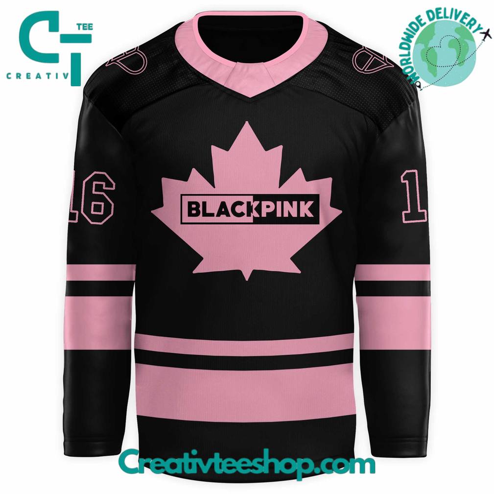 Blackpink 2025 World Tour Toronto Canada Special Edition Hockey Jersey