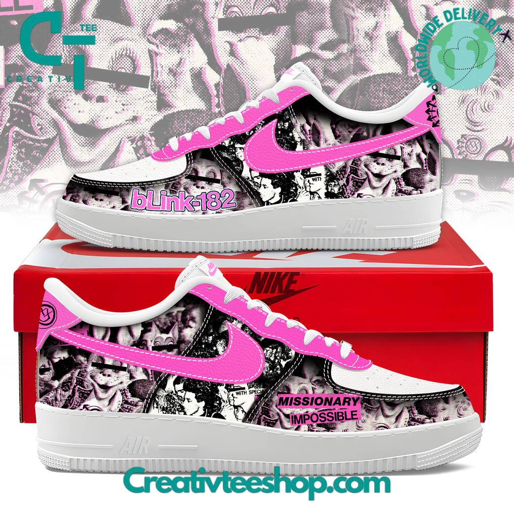 Blink-182 “Missionary Impossible” Limited Edition Air Force 1 Sneaker