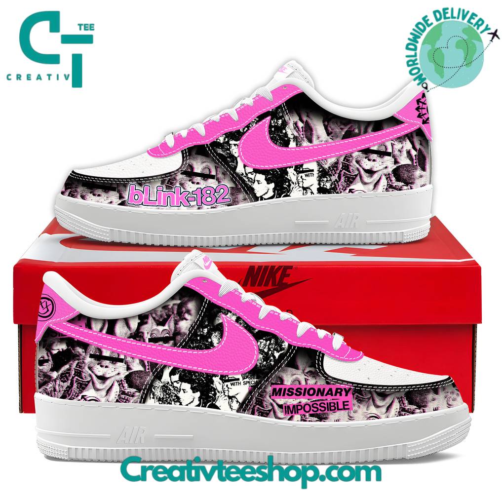 Blink-182 “Missionary Impossible” Limited Edition Air Force 1 Sneaker