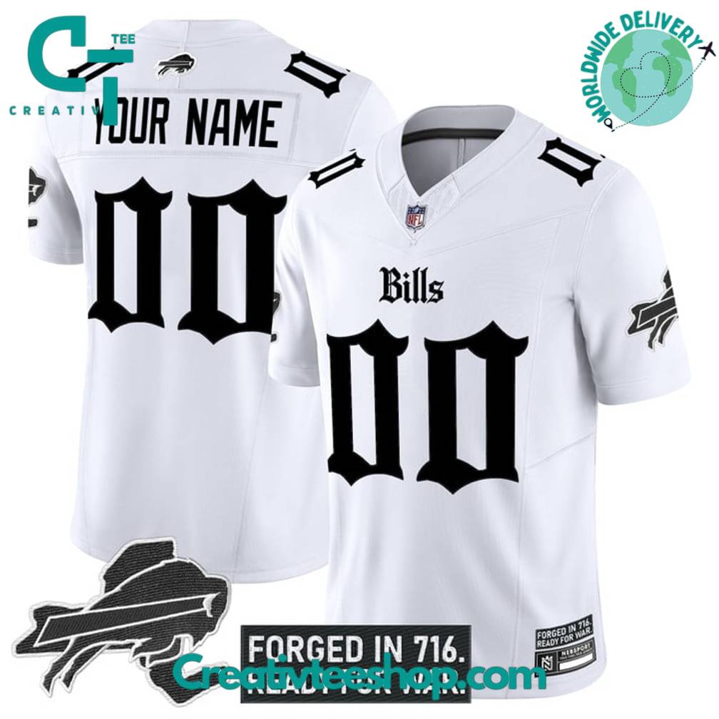 Buffalo Bills ‘Gothic Cold Front Edition’ Special Football Jersey