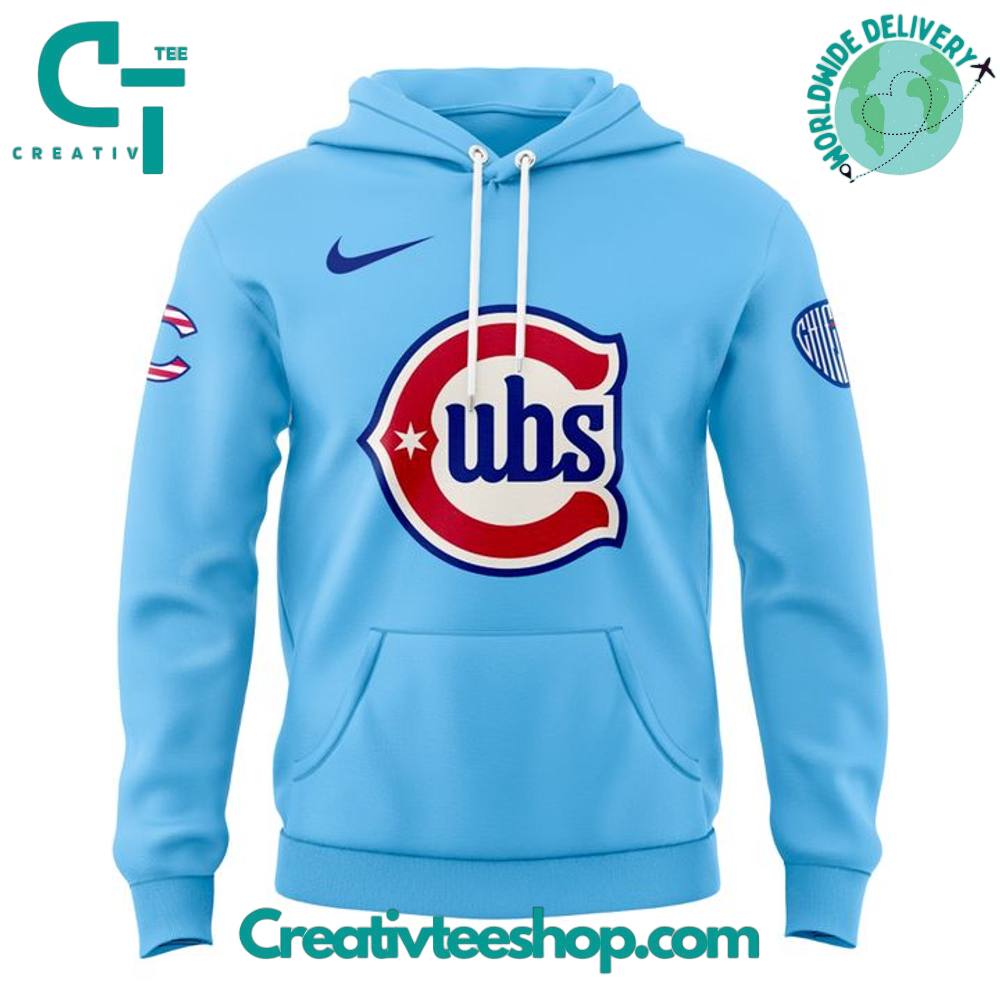 Chicago Cubs Baby Blue 2nd Alternate Limited Edition Hoodie