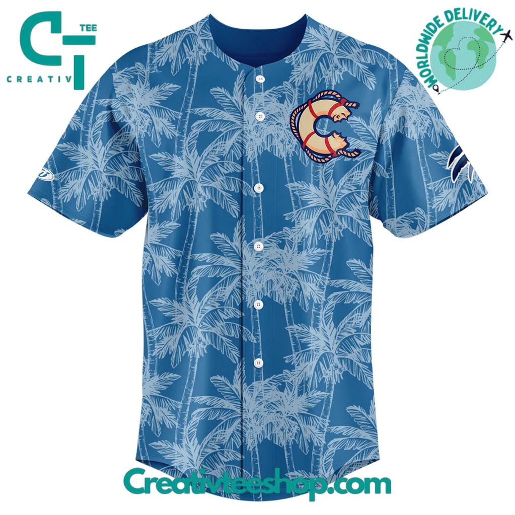 Clearwater Threshers x Margaritaville Night Special Baseball Jersey
