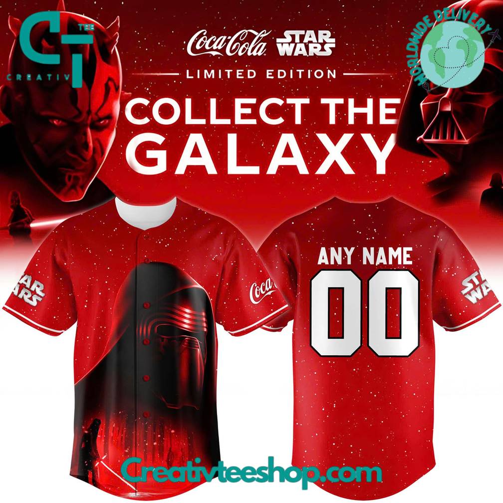 Coca-Cola x Star Wars Collect The Galaxy Darth Vader Custom Jersey