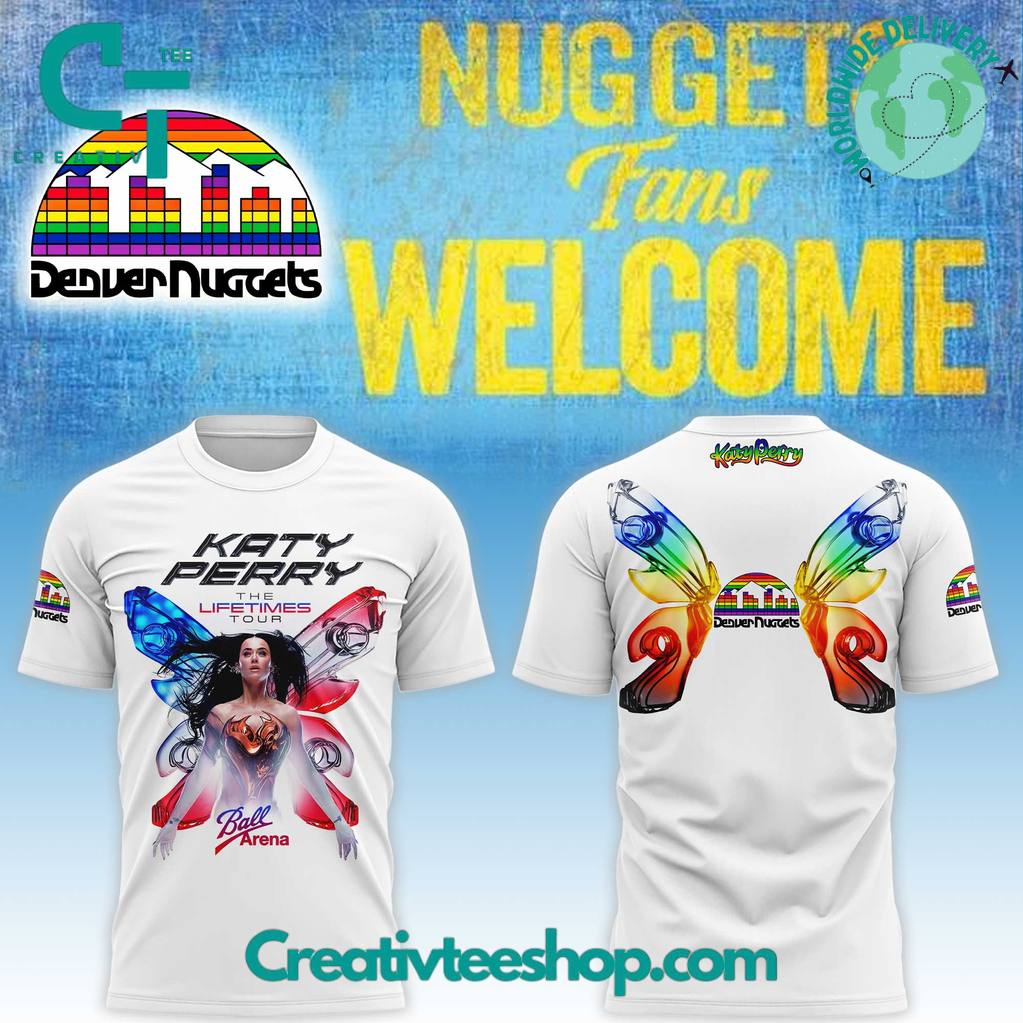 Denver Nuggets x Katy Perry The Lifetimes Tour Special Tee