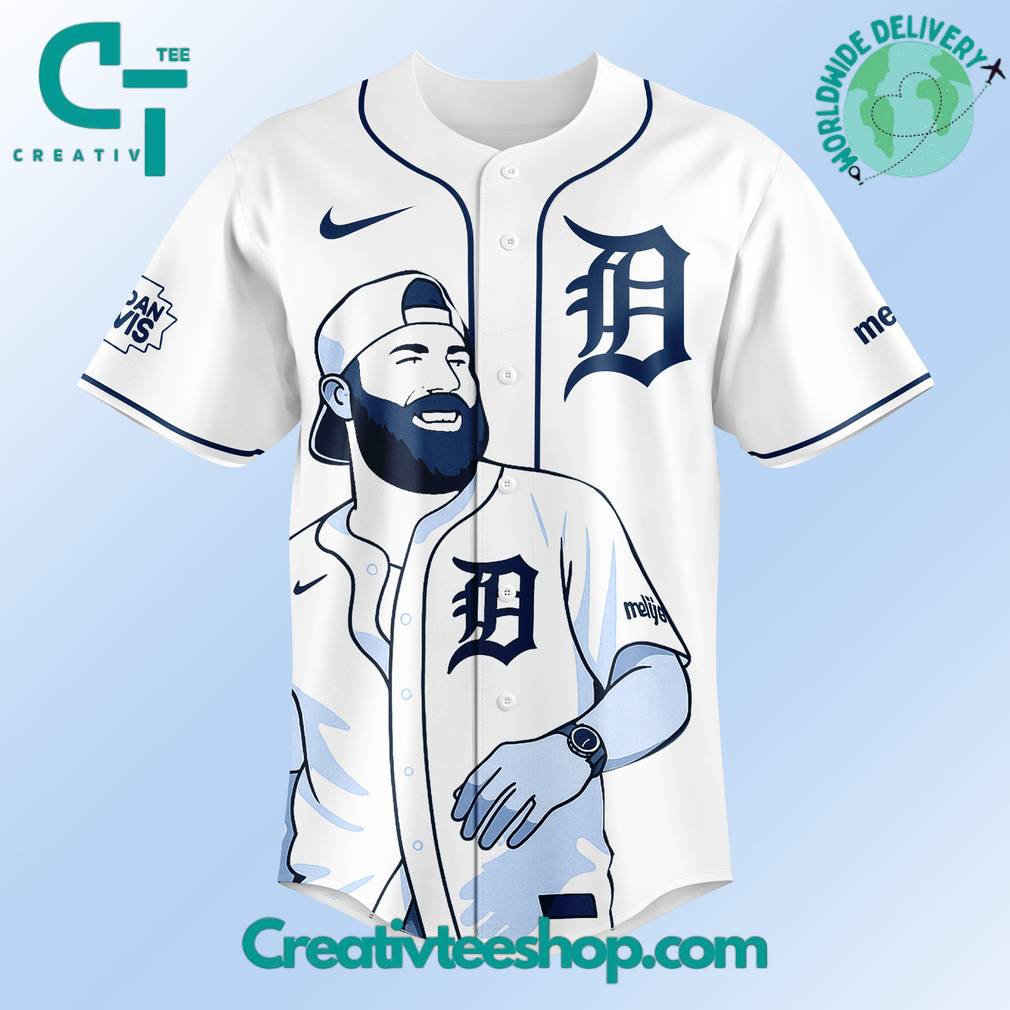 Detroit Tigers x Jordan Davis Music Special Baseball Jersey