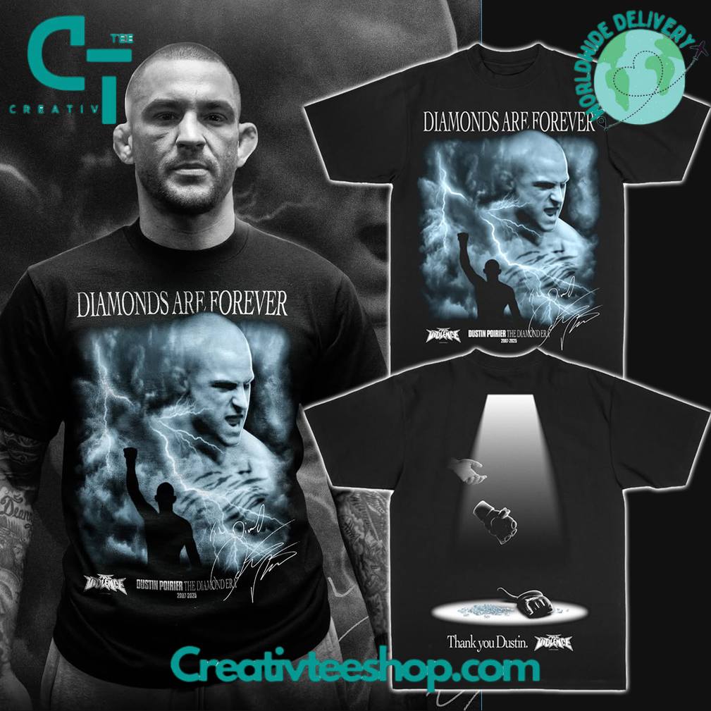 Dustin Poirier “The Diamonds Are Forever” T-Shirt