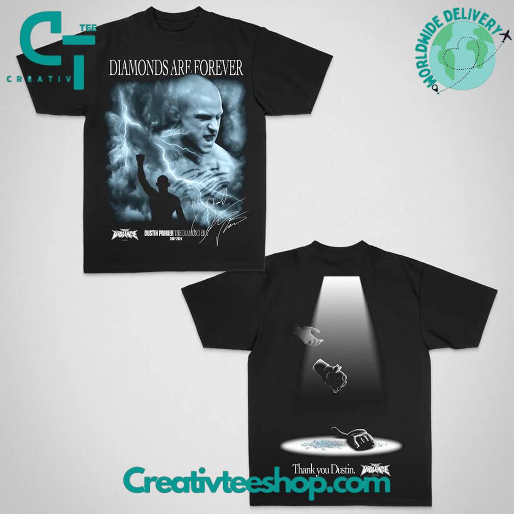 Dustin Poirier “The Diamonds Are Forever” T-Shirt