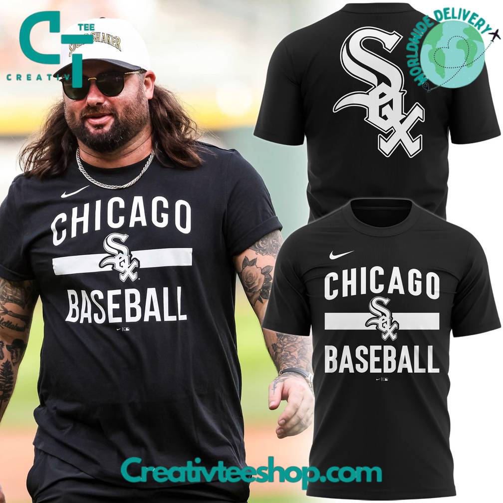 Koe Wetzel x Chicago White Sox Special Black Shirt