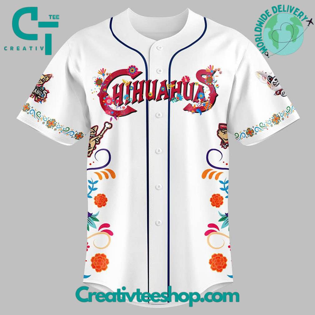 El Paso Chihuahuas Dia de los Muertos 2025 Baseball Jersey