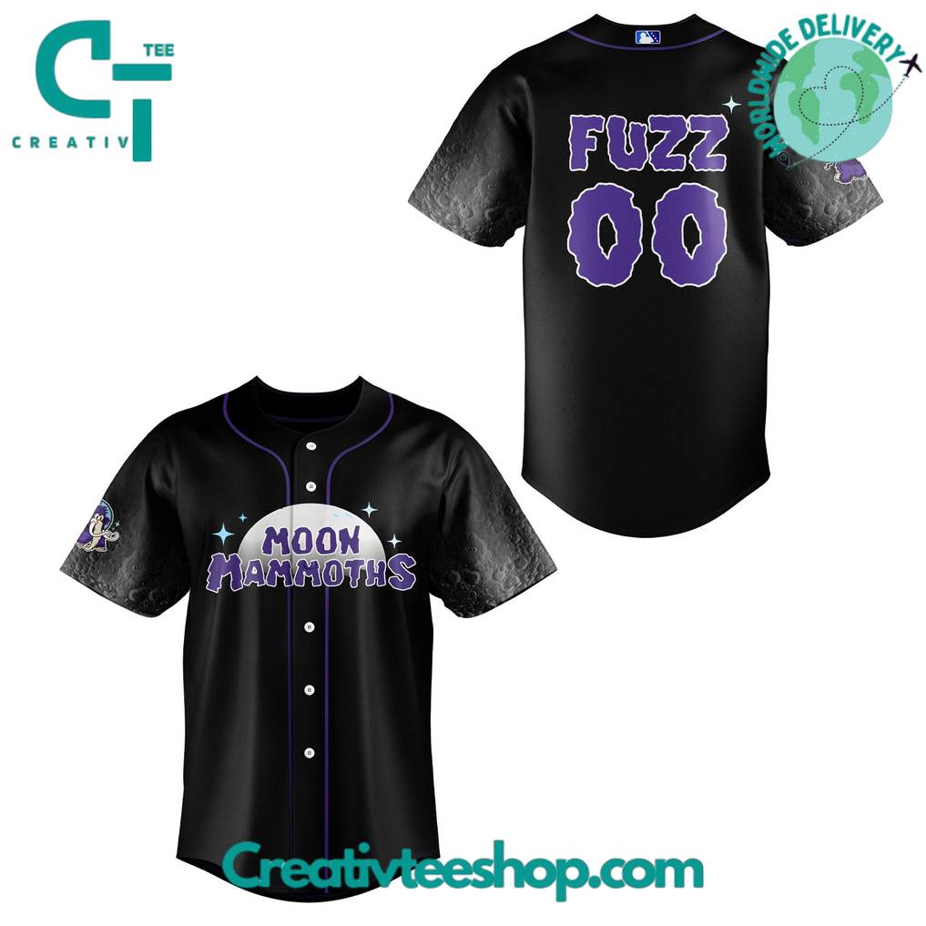 Erie SeaWolves BR Moon Mammoths Special Edition Baseball Jersey