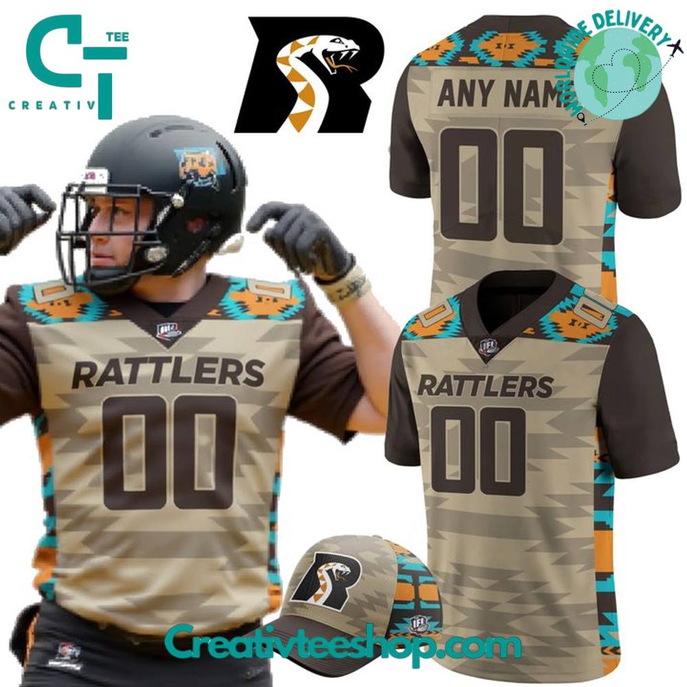 Arizona Rattlers x Native American Heritage Night 2025 Special Football Jersey