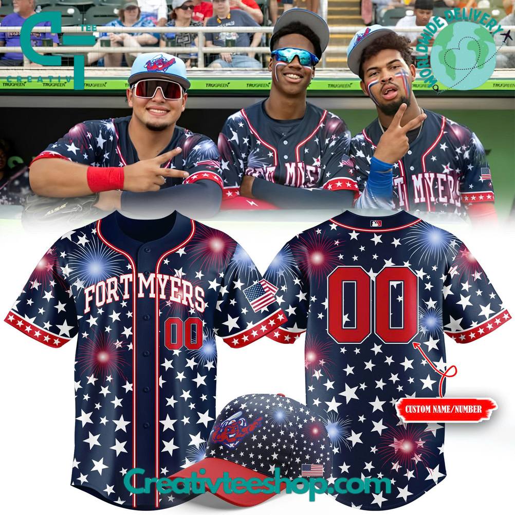 Fort Myers Mighty Mussels Independence Day 2025 Custom Jersey