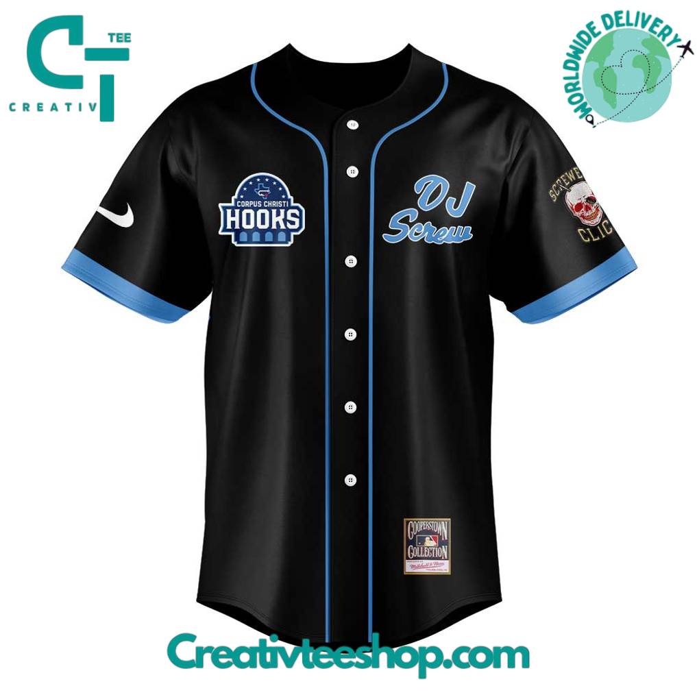 Frisco RoughRiders x DJ Screw Day Special Baseball Jersey