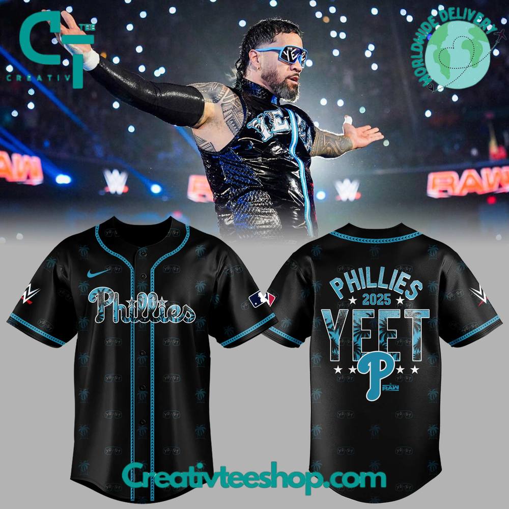 Philadelphia Phillies x YEET Limited Editon Baseball Jersey