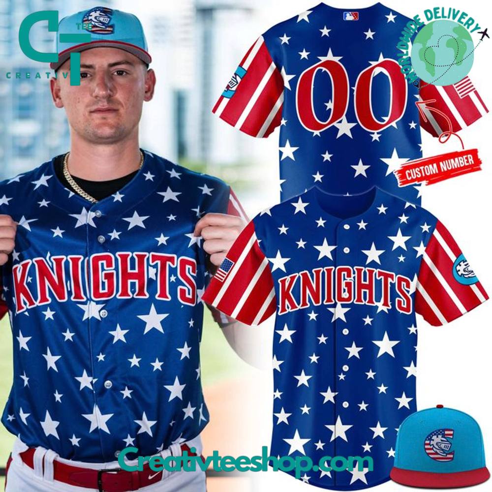 Charlotte Knights Independence Day 2025 Special New Baseball Jersey