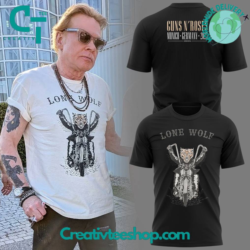 Guns N Roses Munich Concert Special Tee