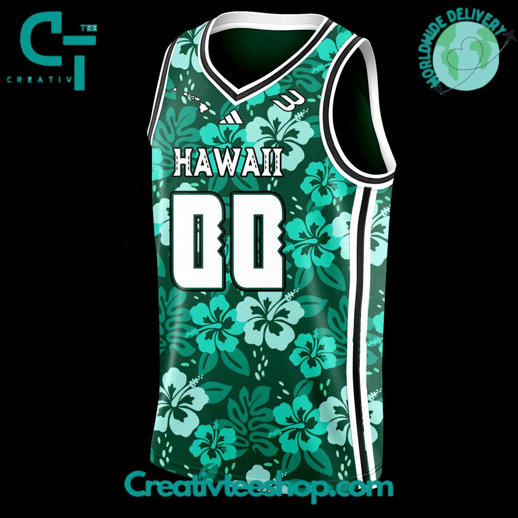 Hawaii Rainbow Warriors Special New Basketball Jersey Shorts