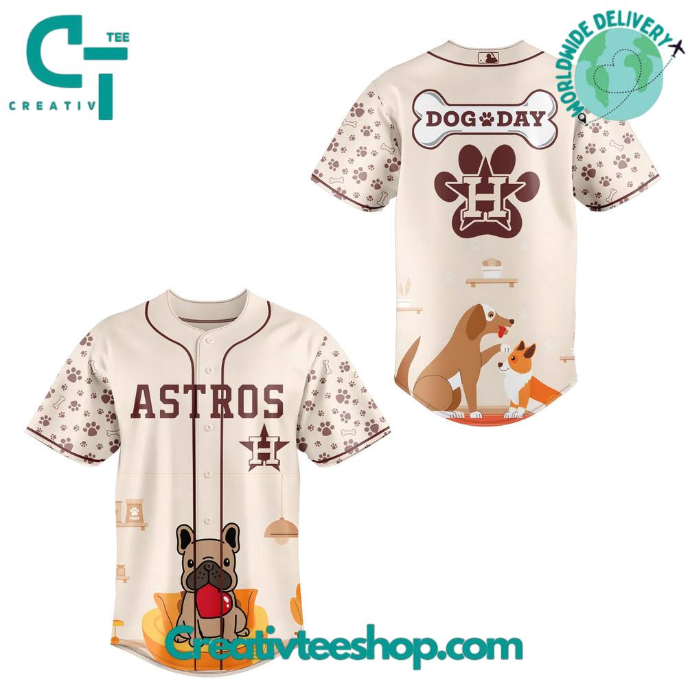 Houston Astros x Dog Day Special Baseball Jersey