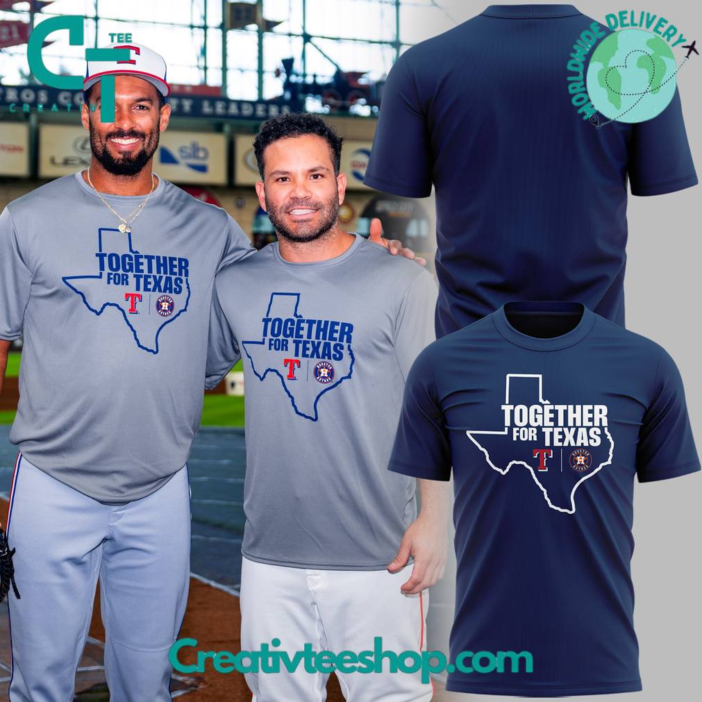 Houston Astros x Texas Rangers “Together For Texas” Tee