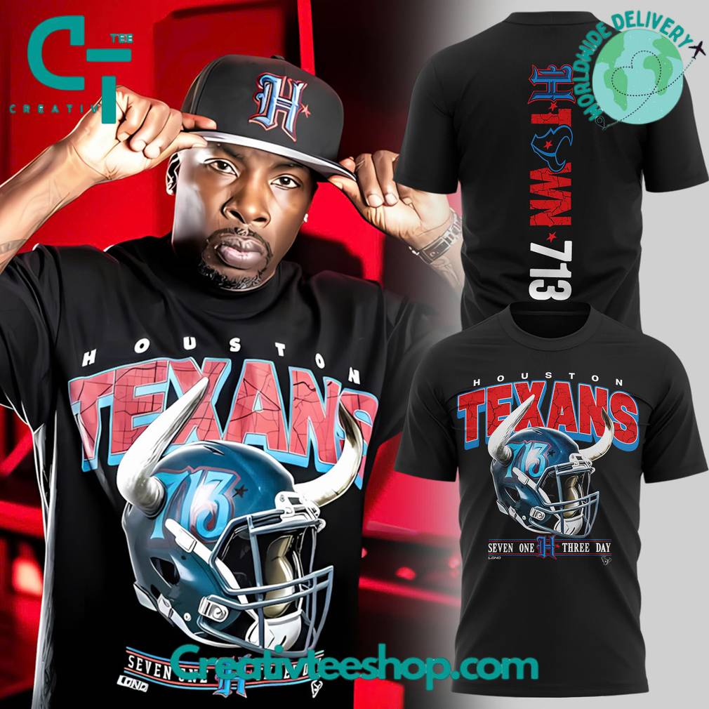 Houston Texans 713 Day H-Town T-Shirt