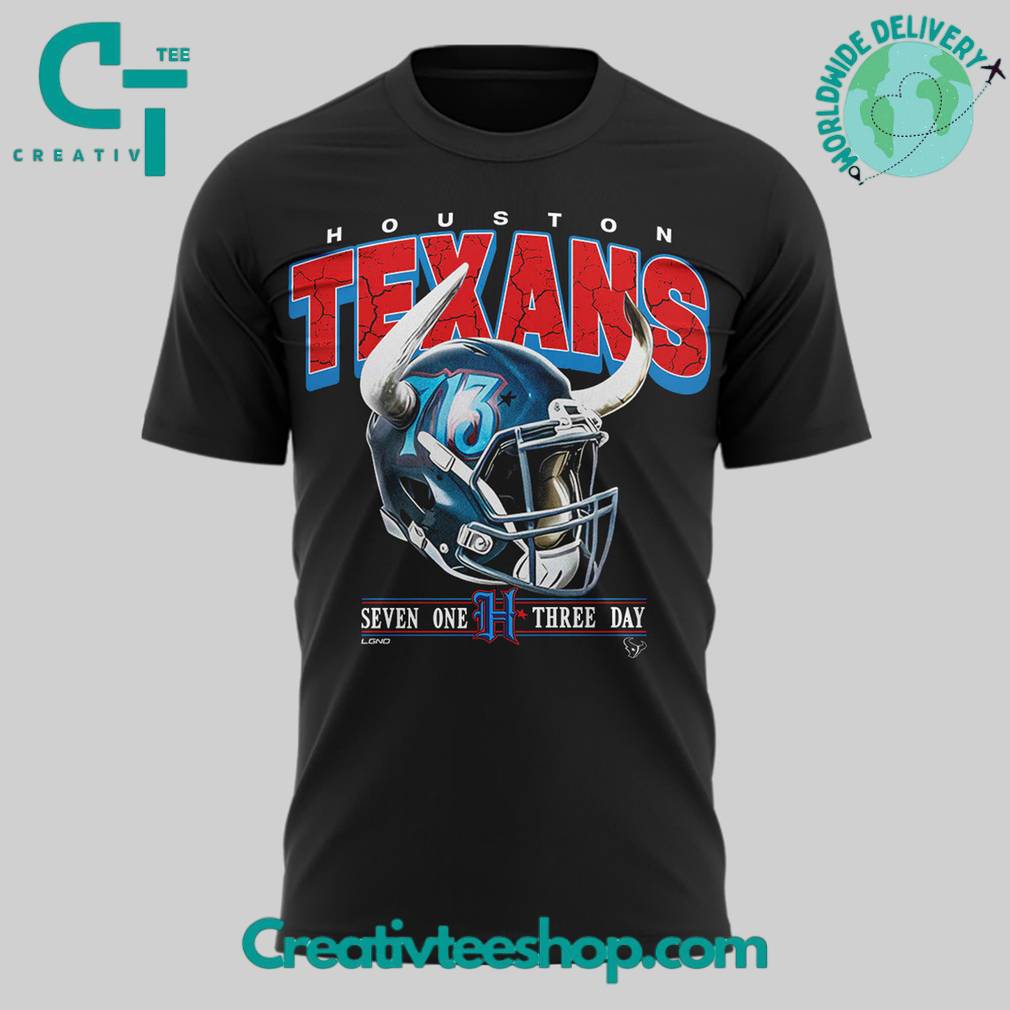 Houston Texans 713 Day H-Town T-Shirt