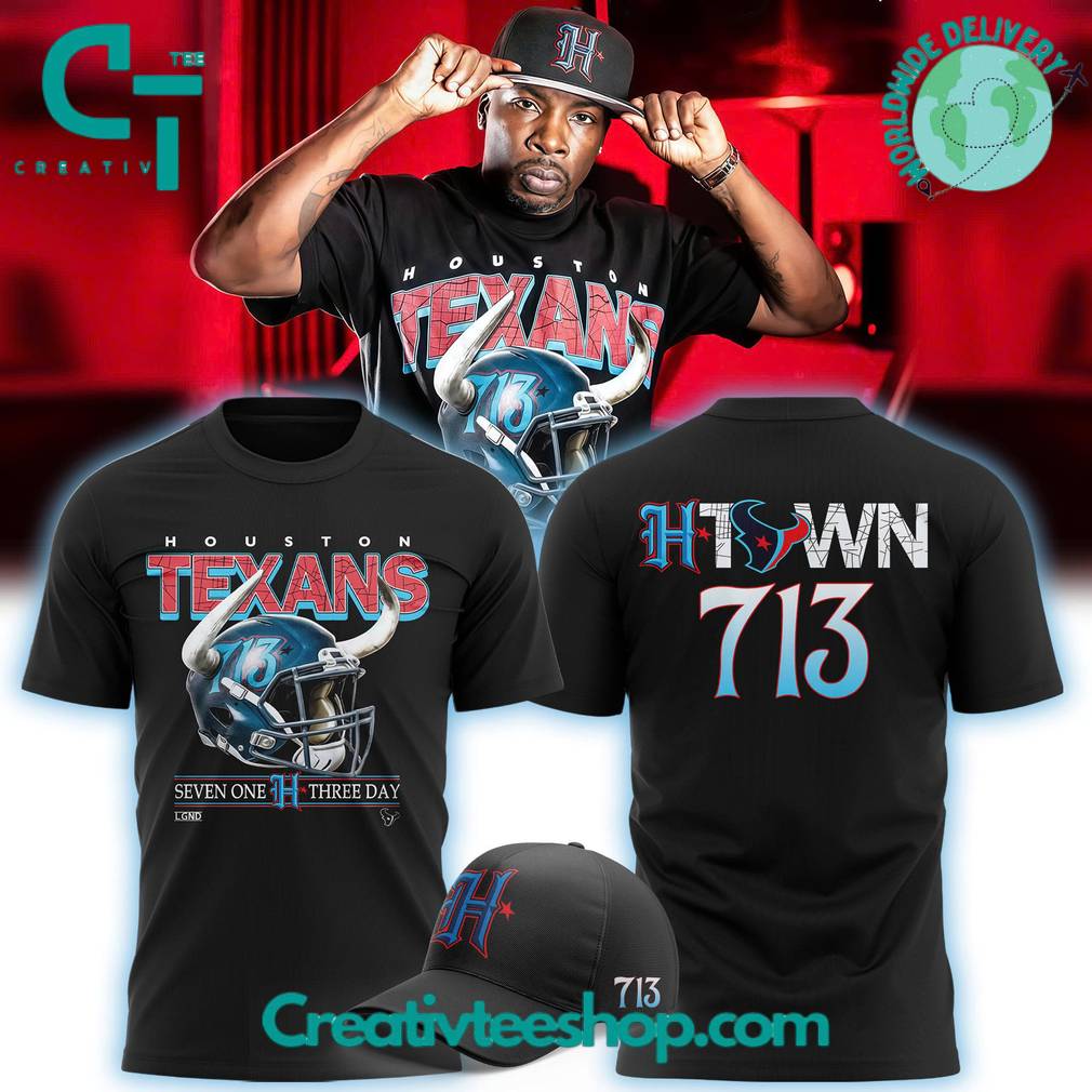 Houston Texans 713 H-Town New 2025 Special Tee