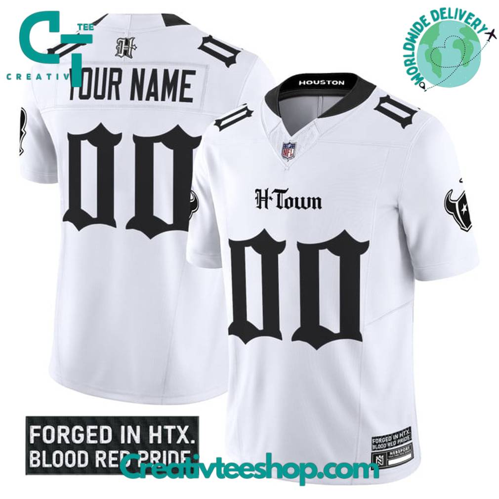 Houston Texans ‘Gothic Lone Star Shadows Edition’ Special Football Jersey