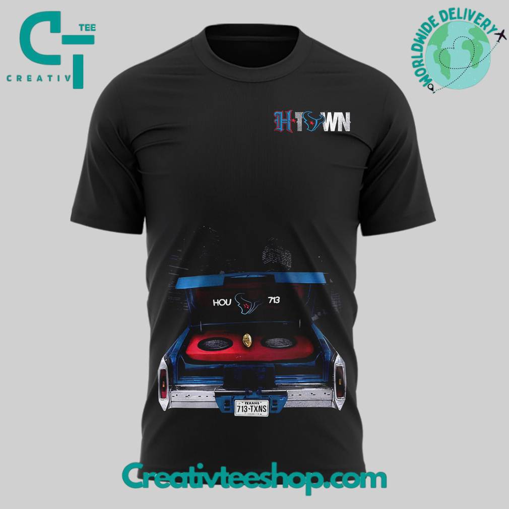 Houston Texans Special New 713 Day H-Town Tee